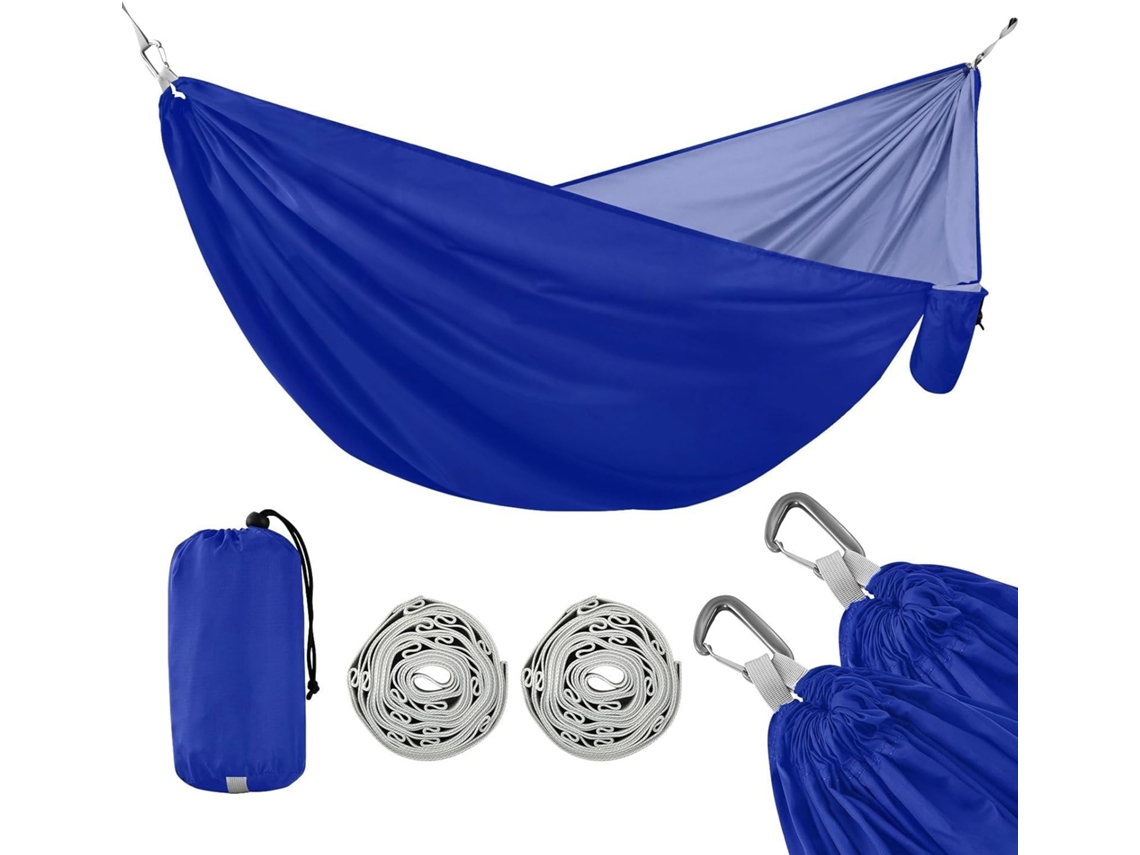 Hamacas Blancas De Camping Con Nailon Transpirable Resistente Ligera