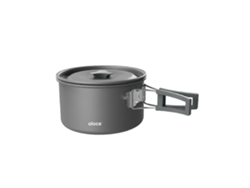 Olla De Camping De Aleación De Aluminio Con Asa Plegable Para Camping, Picnics Y Senderismo.