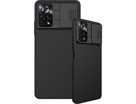 Carcasa Xiaomi Poco X4 Pro 5G Camshield Negro