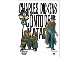 Libro Conto de Natal de Charles Dickens (Portugués)