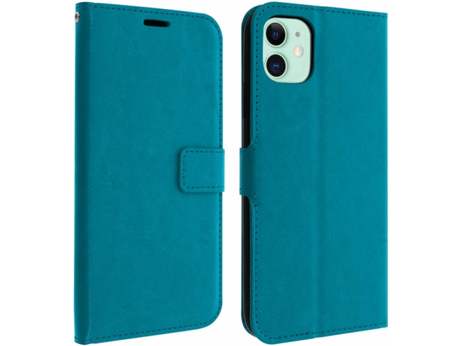 Funda iPhone 11 AVIZAR Wallet Azul