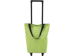 Carrito De La Compra Plegable Nuobesty Con Ruedas, Verde, Carrito De La Compra Ligero Con Asa