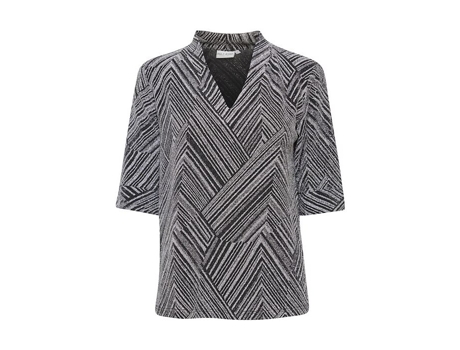Camiseta de Mujer PULZ JEANS Cavila Plateado (M)