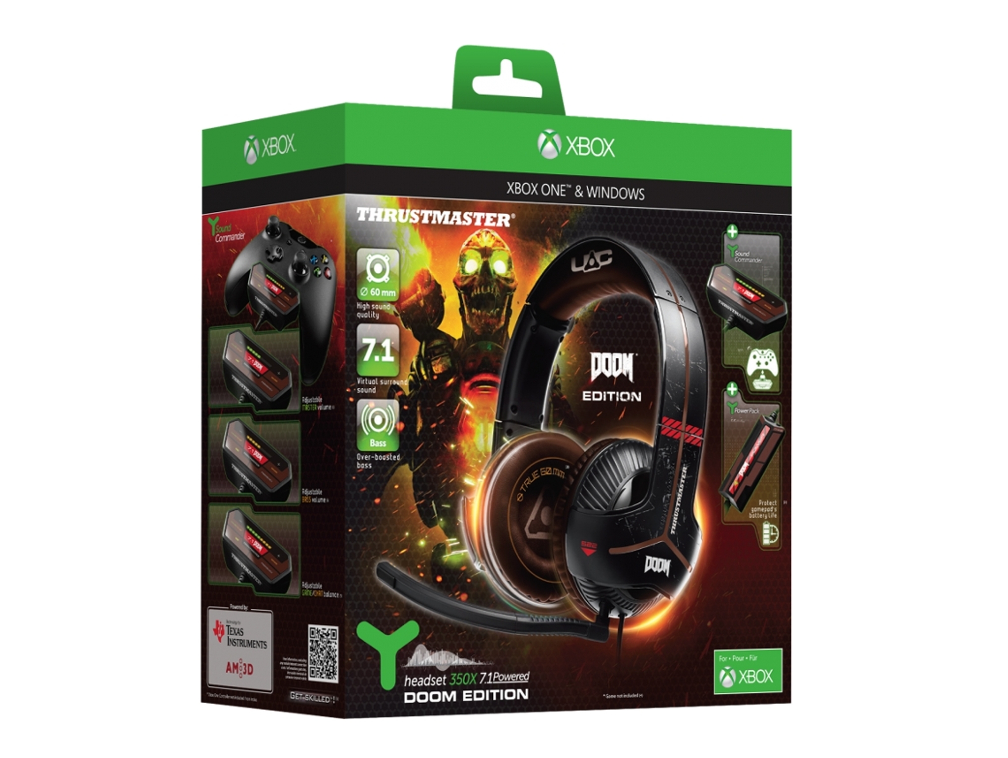 Auriculares Gaming THRUSTMASTER Y-350X SOM DOOM (Xbox One