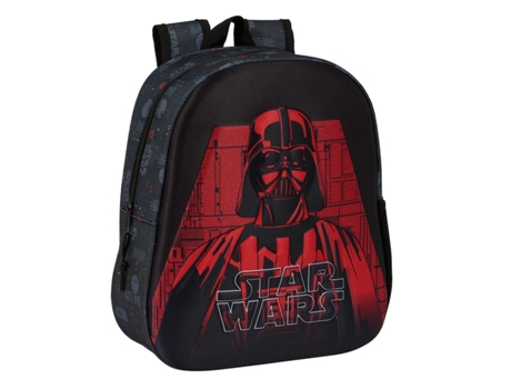 Mochila Infantil 3D STAR WARS Negro 27 x 33 x 10 cm