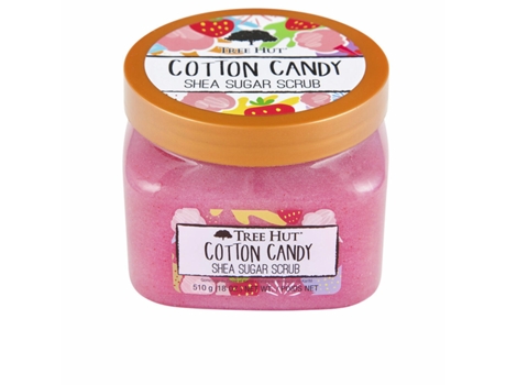 Exfoliante Corporal Tree Hut Algodón de Azúcar 510 g