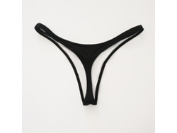 2026-braguitas De Bikini Tanga Para Mujer De Color Sólido Con Poliéster, Spandex Y Nylon Para Playa, Piscina, Spa Y Fiesta