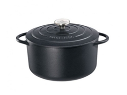 Cacerola Redonda KUCHENPROFI (Hierro Fundido- Negro-28cm)