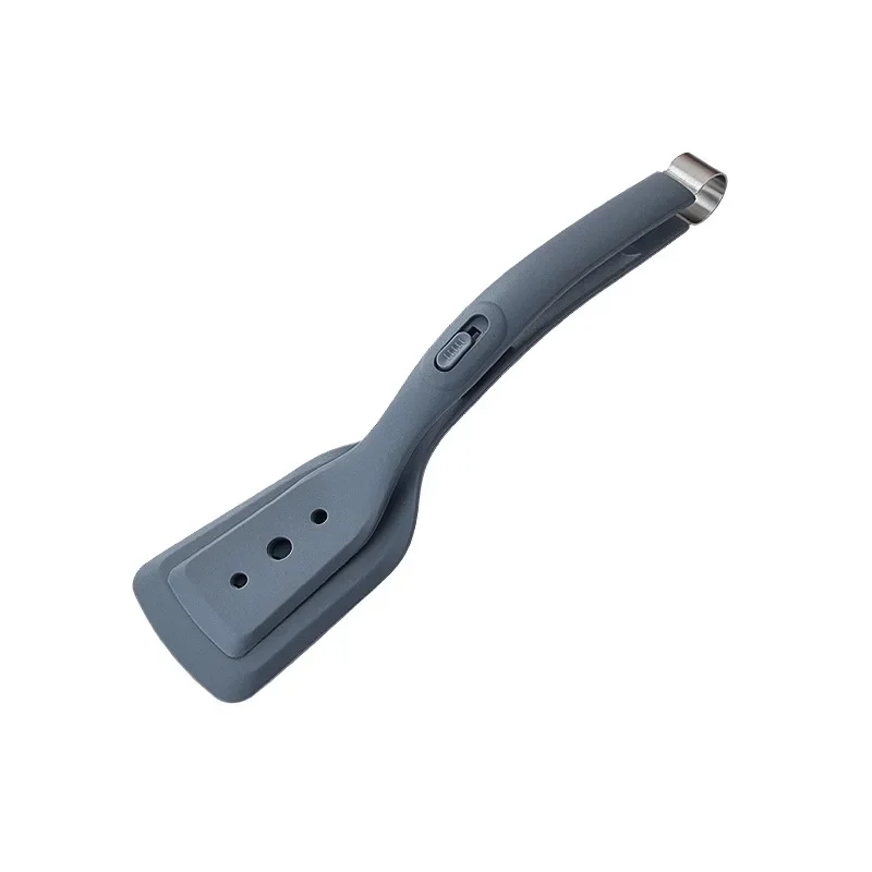 (gris) Clip Abatible 2 En 1 Con Mango De Silicona Antiadherente, Accesorio De Cocina