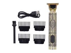Cortapelos Profesional Recargable Con Cuchilla En T Y Pantalla Lcd Para Un Recorte Preciso De La Barba Masculina.