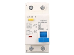 Dz40le 63 1p+n Interruptor Automático De Pc Ignífugo Para Montaje En Barra Colectora
