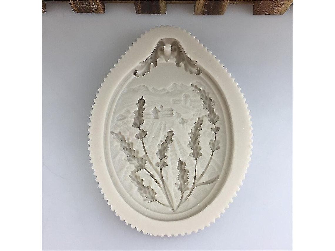 Moldes para bolos, nuevos moldes con forma de espiga de trigo, molde de yeso aromático, 2 piezas Chaberlu