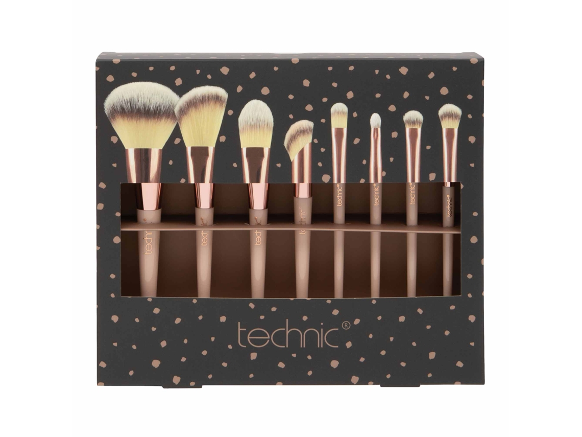 Pinceles de Maquillaje TECHNIC Brush Set in Box (8 unidades)
