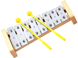 Xilófono musical de percusión educativo para niños.
