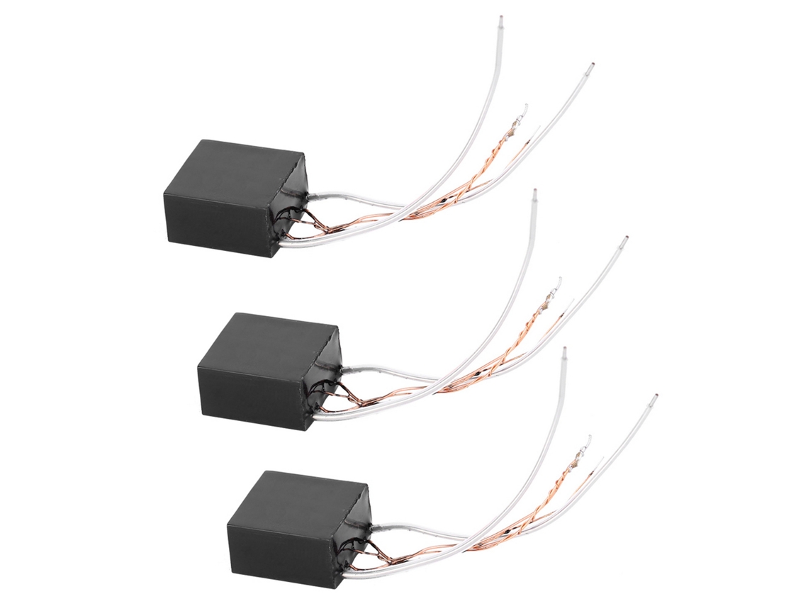 3pcs Módulo De Alto Voltaje 6kv Regulador De Voltaje Generador Cableado 3 Dc3.7-4.2v