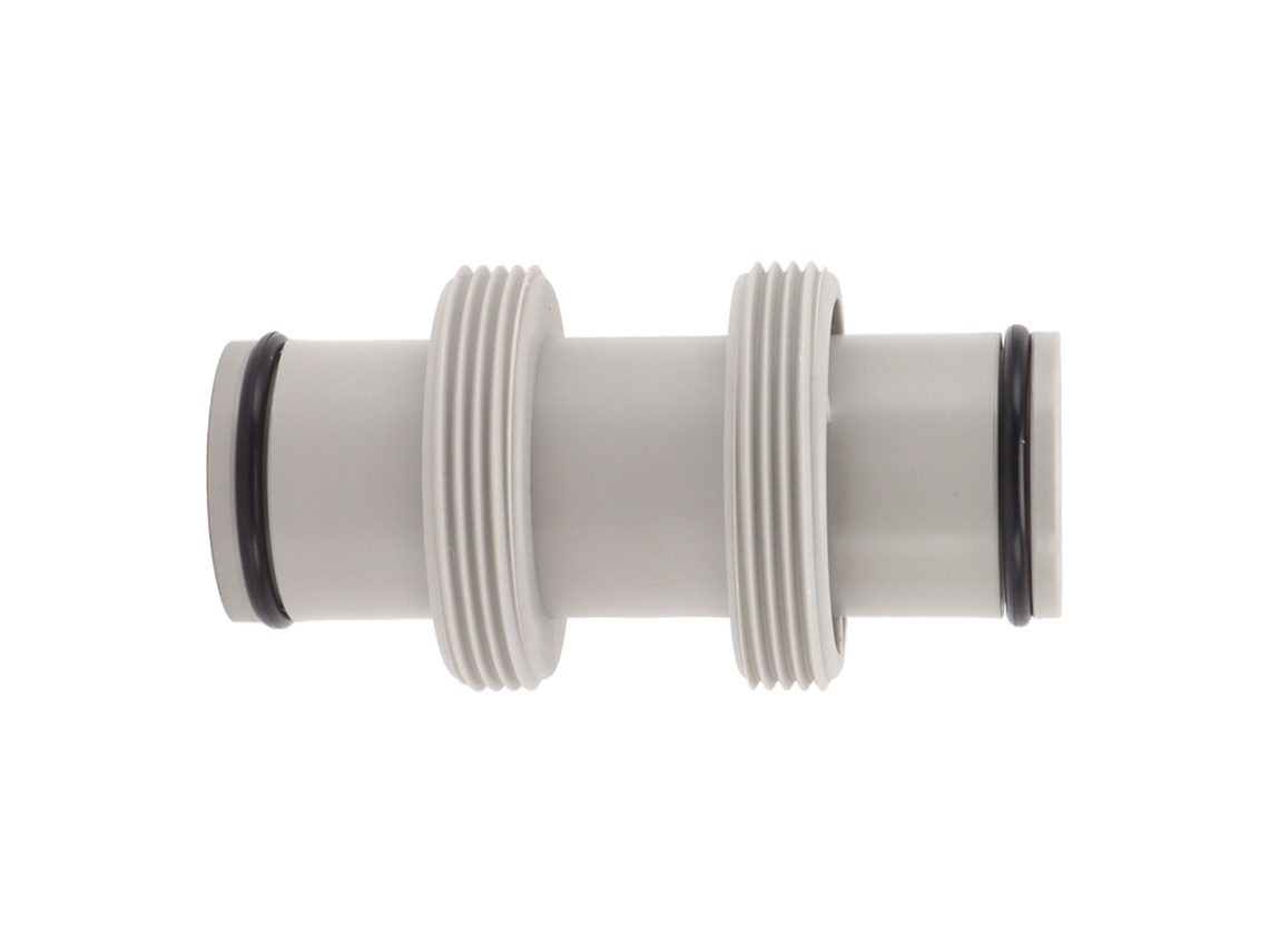 Adaptador de manguera de piscina con conexión recta de rosca de 1,5" a 1,5"