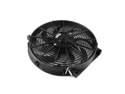Ventilador De Radiador Eléctrico Reversible Delgado Cf003-bk De 14 Pulgadas, 90 W Y 12 V Con Kit De Montaje Universal Para Automóvil.