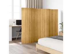Separador de ambientes/biombo | Separador de dormitorio | Separador de ambientes Ancho 250 cm Alto 165 cm Bambú natural