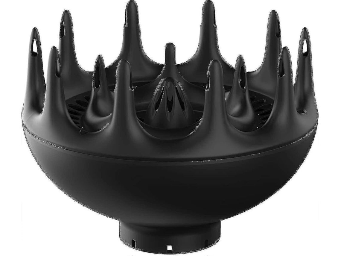 Omni-diffusor De Pelo Grande Black Orchid Para Cabello Rizoso Y Natural Profesional Reduce Frizz Aumenta Volumen