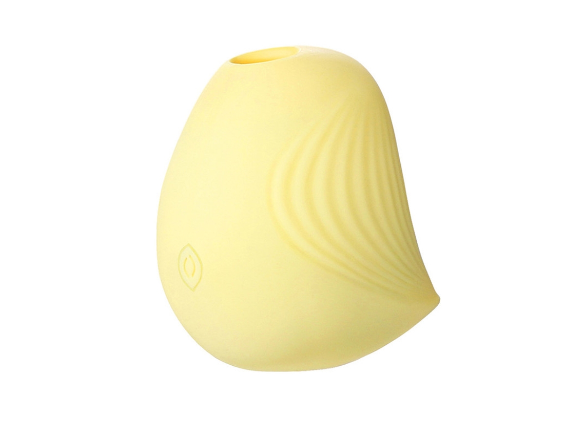 Mini vibrador de masaje de succión para mujer (amarillo) YIZHOOD