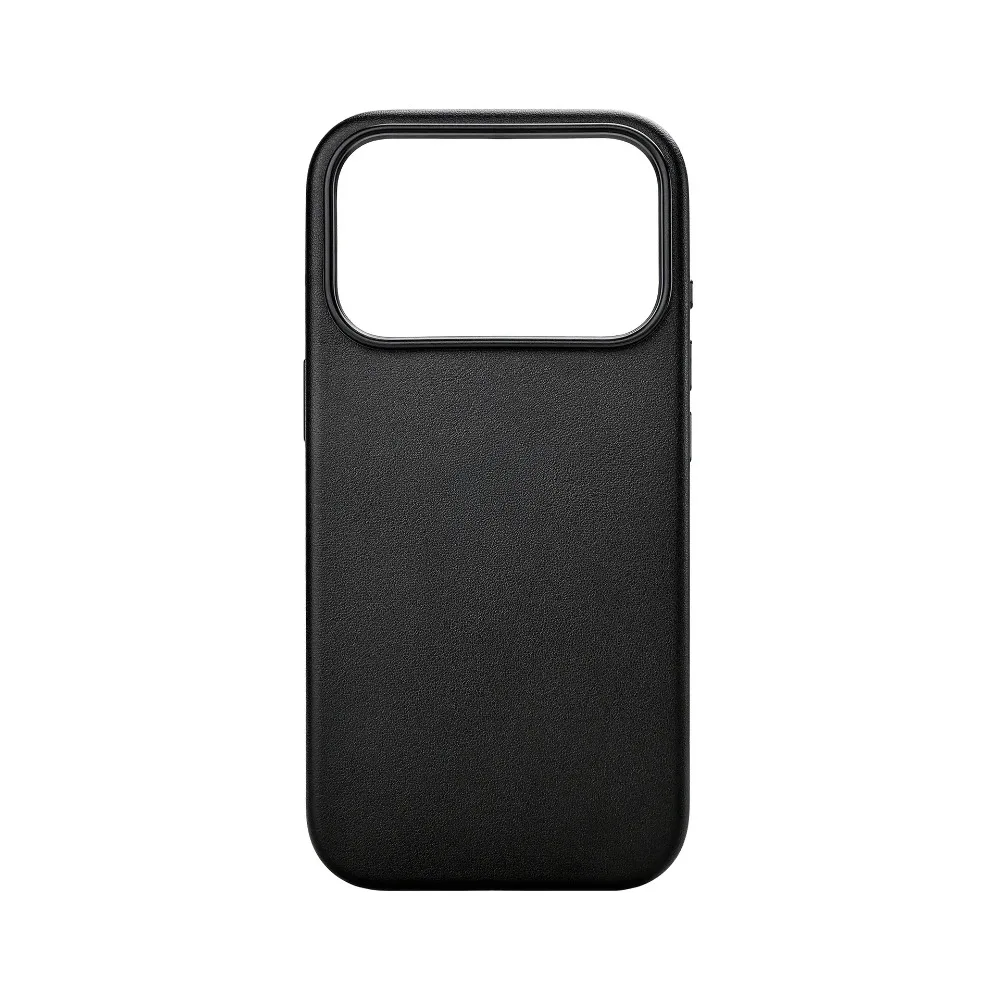 (negro, Iphone 13 Pro) Funda Magnética De Cuero Genuino Para Teléfono, Compatible Con Carga Magsafe, Funda Protectora A Prueba De Caídas.