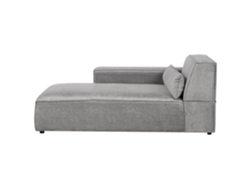 Chaise longue derecho BELIANI Hellnar de Poliéster Gris 102x176x70