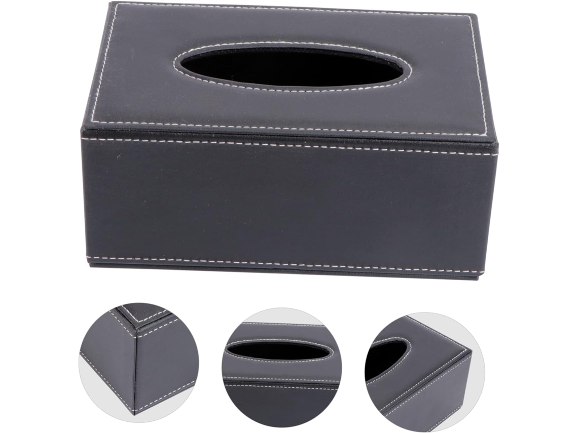Elegante porta pañuelos para el hogar, caja de almacenamiento, moderna y funcional para la sala de estar. Gokoco