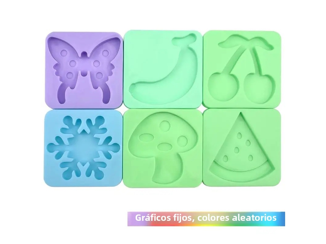 Juego de pegatinas para manualidades de pintura (6 piezas) Juguete mágico de hadas del agua