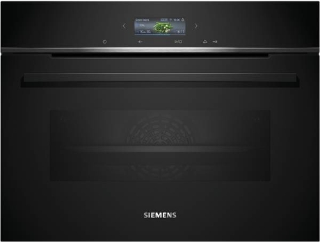 Horno Compacto SIEMENS CB734G1B1 (47 L - Hidrolítico - 60 cm - Negro)