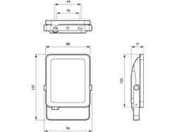 10W 1050LM IP65 Philips Projor