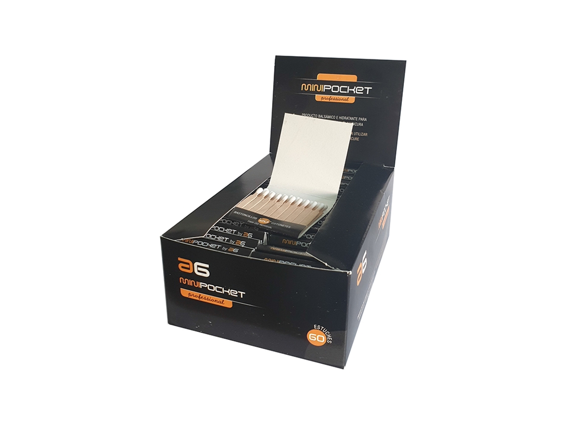 Accesorio para la barba Fósforos Hemostáticos Caja con 60 Carteras