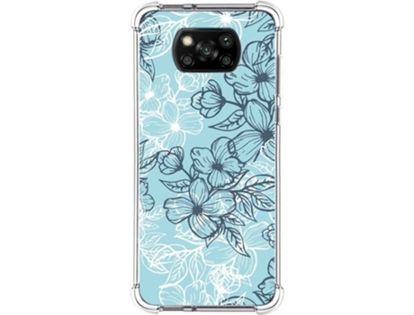 Carcasa Xiaomi POCO X3 NFC TUMUNDOSMARTPHONE Dibujos Antigolpes Flores 03 Multicolor