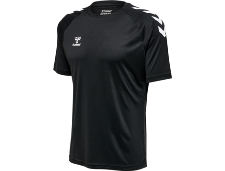 Camiseta de Hombre HUMMEL Core Poly Tam Negro (3XL)