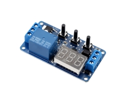 Módulo De Relé Con Temporizador De Retardo Led 12v Para Automatización Y Control De Interruptor
