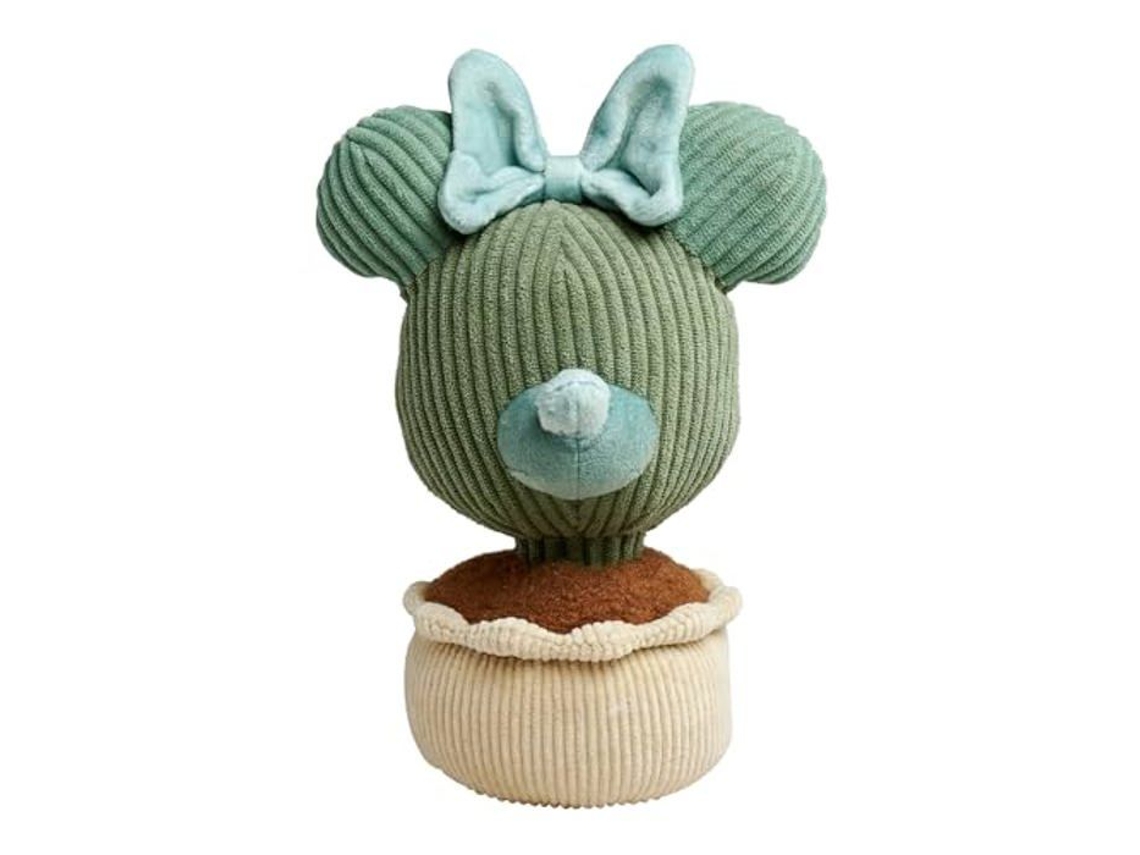Figura decorativa de peluche Minnie Mouse de Disney, 22 cm, adecuada para niños desde los primeros meses de vida.