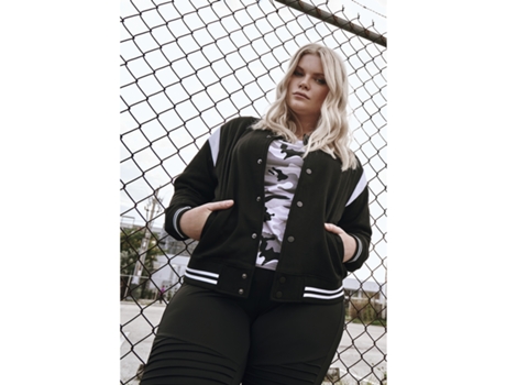 Abrigo URBAN CLASSICS Mujer (Multicolor - XXL)