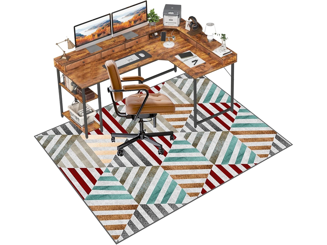 Alfombrilla Protectora Silla Gaming Duros, Oficina, Suelo Laminados Baldosas Xunzheng, Suelos, 80 X 120 Cm