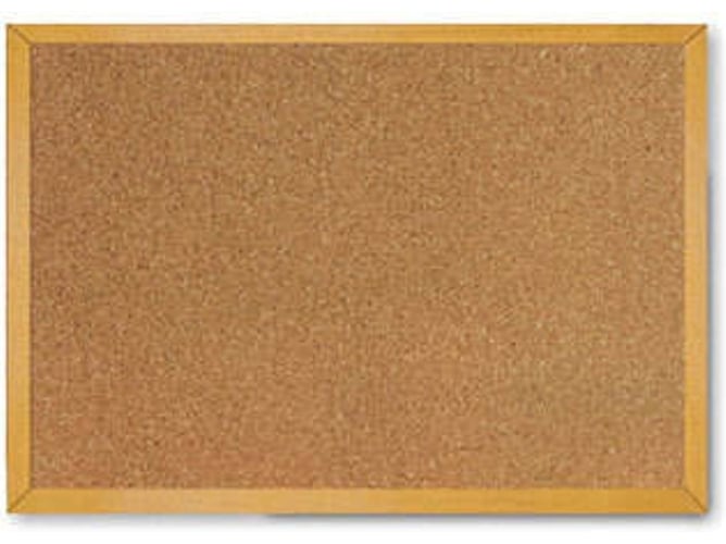 Pizarra de Corcho BI-OFFICE Marco Naranja (90x120cm)