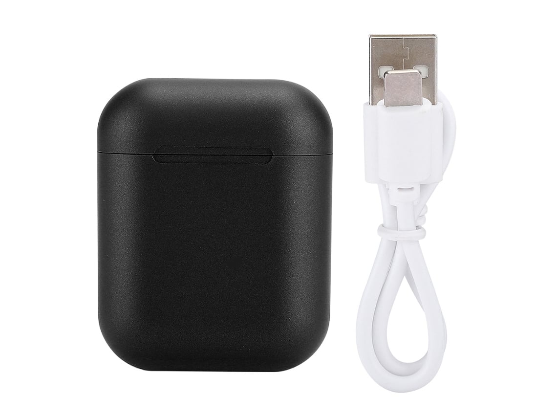 Fone De Ouvido Bluetooth Sem Fio Portátil Frosted Estéreo Esportivo Com Qualidade De Som Clara Preto