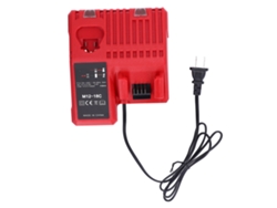 Cargador Y Mantenedor De Baterías De Litio De 100-240 V Para Enchufes Milwaukee M12, M14 Y M18jp