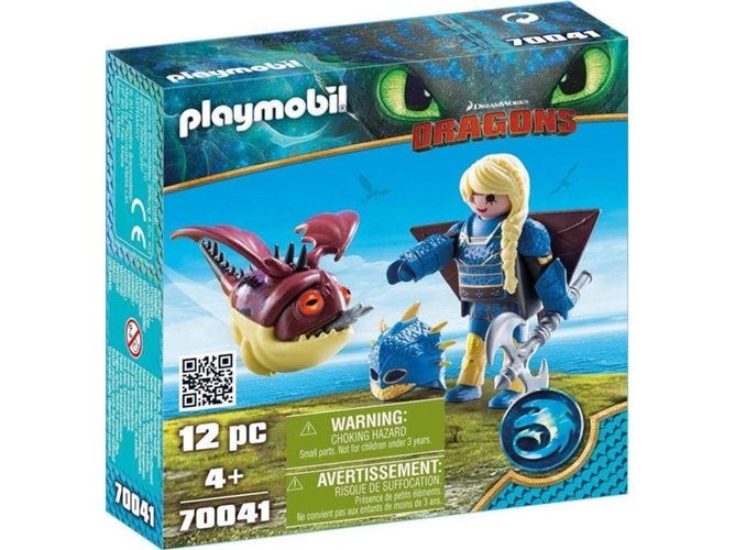 PLAYMOBIL Dragons: 70041 (Edad Mínima: 4 - 12 Piezas)