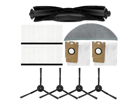 Bolsas de polvo Cepillos laterales Filtros Hepa para aspiradora Lydsto R1