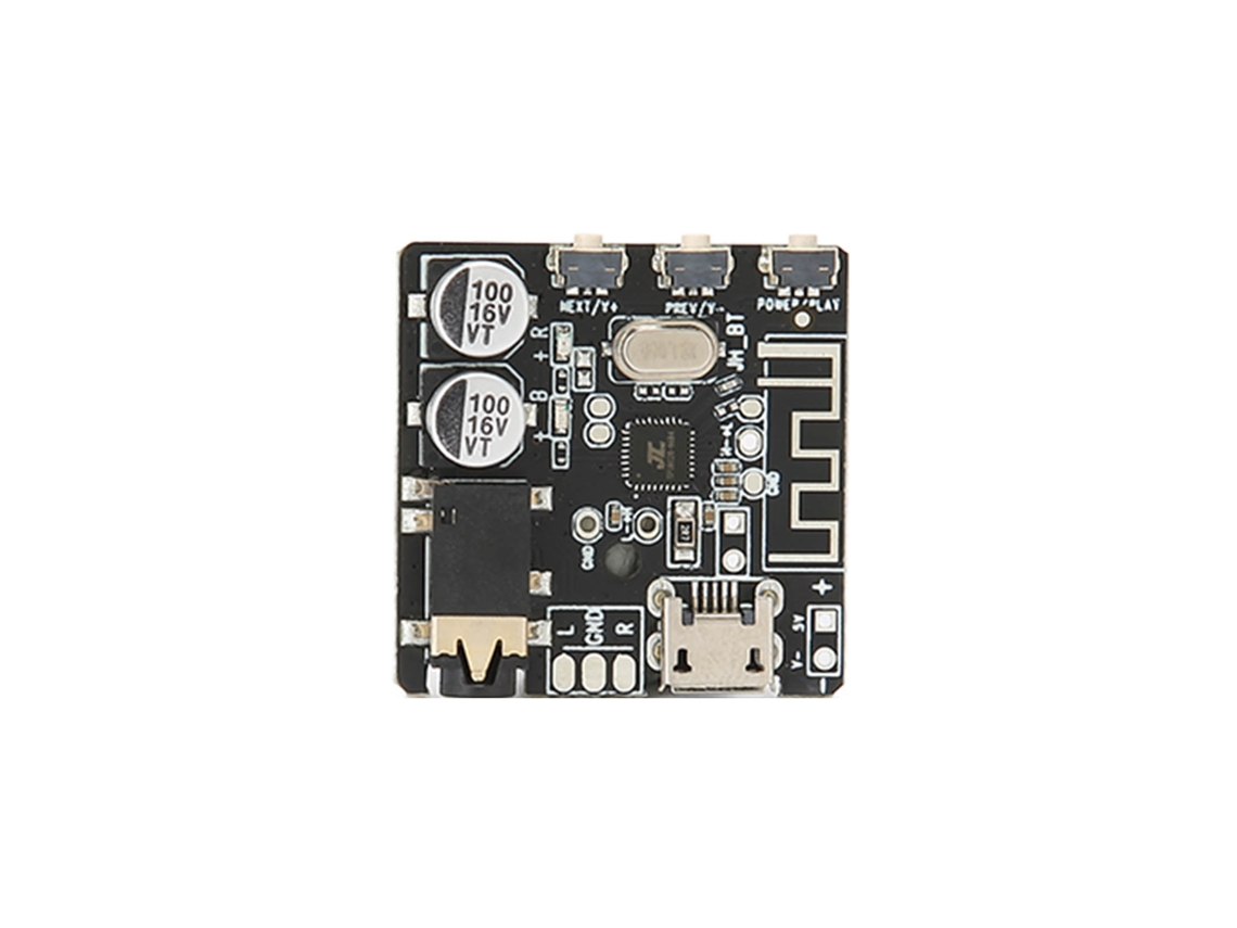Módulo Receptor De Audio Bluetooth 5.0, Amplificador Estéreo Inalámbrico Para Reproductor De Mp3, Placa Negra