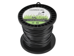 Hilo redondo negro de 3,3 mm para desbrozadora Husqvarna, alta eficiencia, 30 m