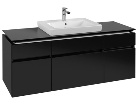 Módulo de lavabo Villeroy &amp Boch Legato B685 1400x550x500mm centrado en el lavabo