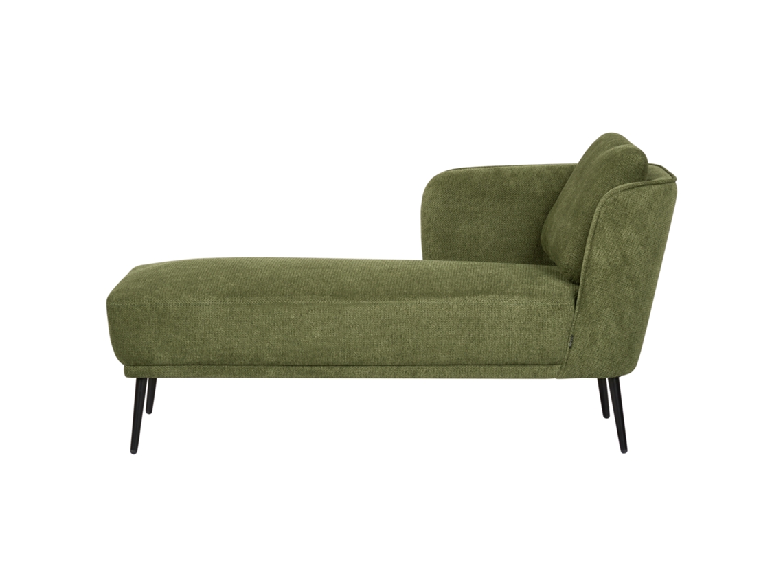 Chaise longue BELIANI Artheze de Poliéster Verde 148x64x70