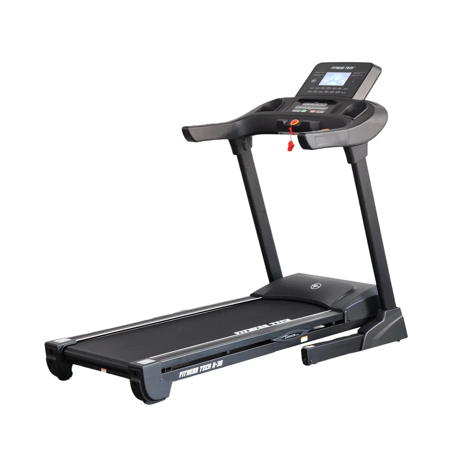 Cinta De Correr Plegable X-30 Fitness Tech  Compacta, Hasta 18 Km/h 46x138 Cm