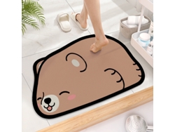 Alfombrilla De Baño De Tierra De Diatomeas Con Dibujos Animados, Antideslizante Y Súper Absorbente, De Secado Rápido.