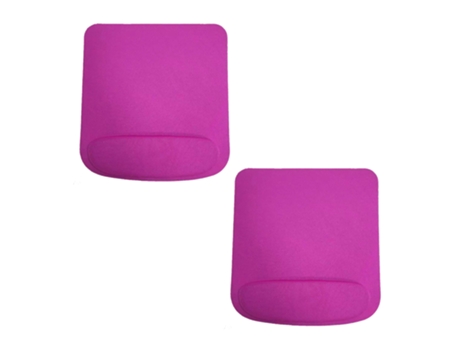Alfombrilla de ratón de 2 piezas con soporte para la muñeca alivio del dolor ergonómico alfombrilla de ratón cómoda y portátil para computadora