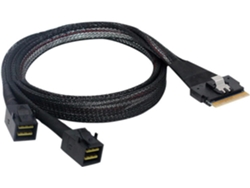 Cable De Transferencia De Datos Compatible Con Sas4.0 Sff-8654 8i A 2x-8643, Conexión De Memoria Para